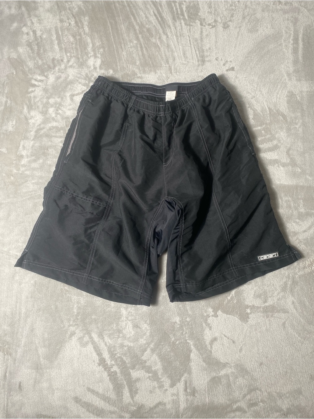 Canari Black Men's Bicycling Shorts